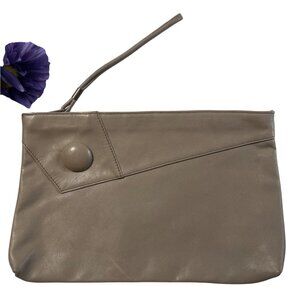Vintage 80s Toni Genuine Leather Clutch Wristlet
